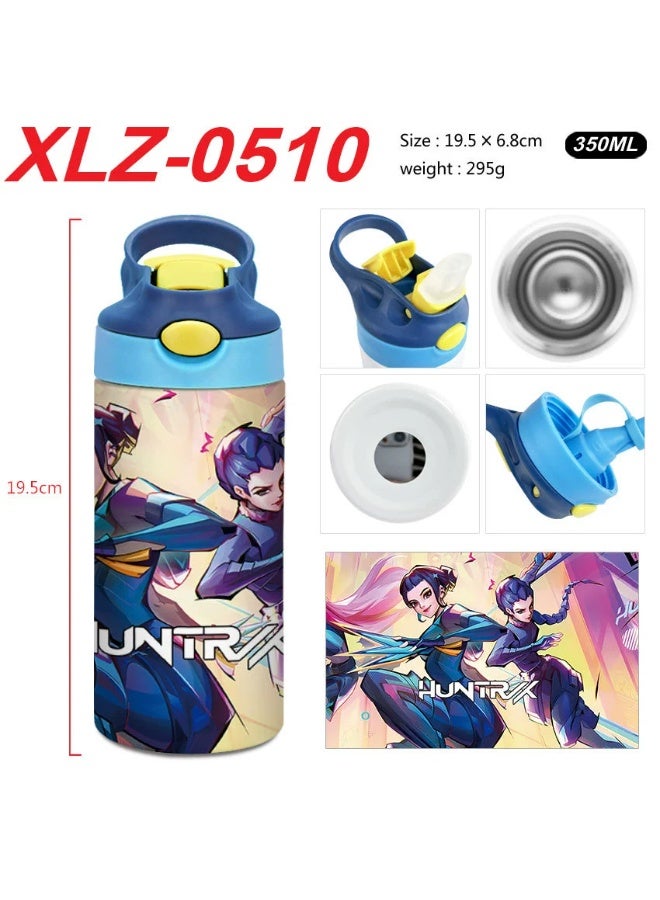 K-Pop Demon-Hunting Girl Group Student High Beauty Level Creative Stainless Steel Four-Color Thermal Cup Water Bottle